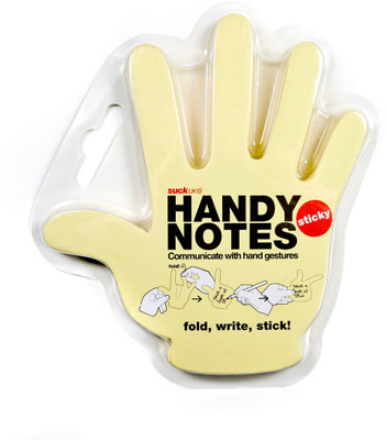 

Suck UK by Chitra Hand 90 Sheets Regular, 1 Colors(Set Of 3, Yellow)