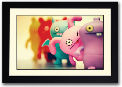 

Cute Monsters Photography Fine Art Print(14 inch X 20 inch, Framed)