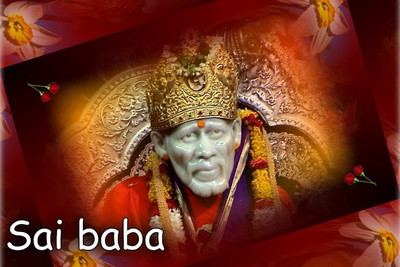 

Posterhouzz Sai Baba Poster Fine Art Print(12 inch X 18 inch, Rolled)