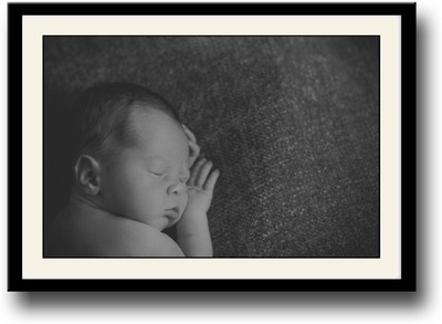 

Baby sleeping b&w APS1740 Fine Art Print(10 inch X 14 inch, Framed)