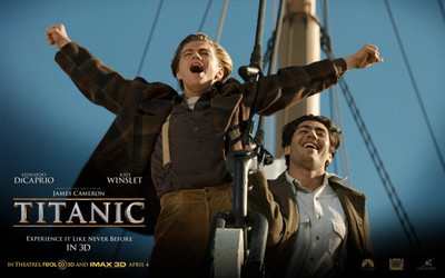 

Movie Titanic Leonardo Dicaprio HD Wallpaper Background Paper Print(12 inch X 18 inch, Rolled)