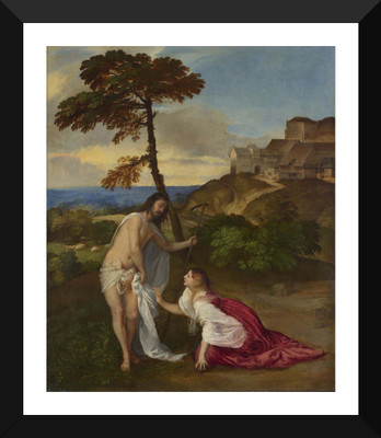 

Tallenge Old Masters Collection - Noli me Tangere by Titian - Premium Quality A3 Size Framed Poster Paper Print(17 inch X 12 inch, Framed)