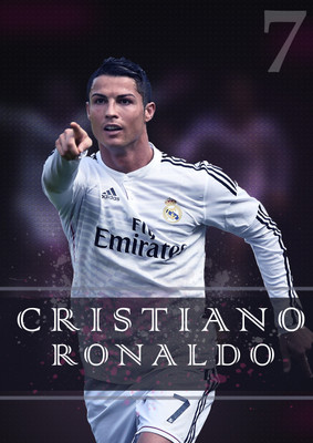 58% OFF on Cristiano Ronaldo Poster Paper Print(18 inch X 12 inch, Rolled)