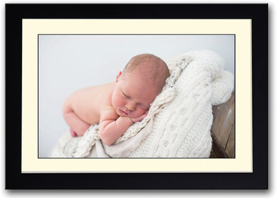 

Cute Newborn Sleeping Fine Art Print(14 inch X 20 inch, Framed)