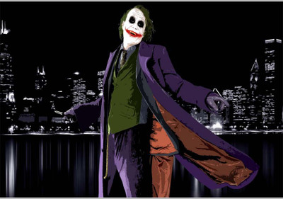 

Posterhouzz Joker Paper Print(12 inch X 18 inch, Rolled)
