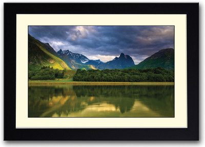 

Beautiful Norway Fine Art Print(14 inch X 20 inch, Framed)
