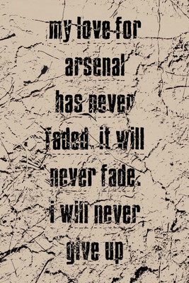 8% OFF on My Love for Arsenal Photographic Paper(36 inch X 24 inch)