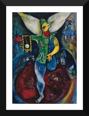 

Tallenge Modern Masters Collection - The Juggler By Marc Chagall - Premium Quality A3 Size Framed Poster Paper Print(17 inch X 12 inch, Framed)