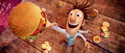

Movie Cloudy With A Chance Of Meatballs Flint Lockwood HD Wallpaper Background Paper Print(12 inch X 18 inch, Rolled)