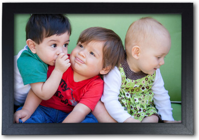 

Cute Smiling Little Boys with Poster Paper Print(14 inch X 20 inch, Streched)