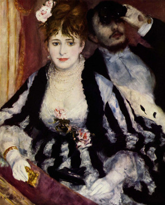 

Tallenge Old Masters Collection - The Theatre Box By Pierre-Auguste Renoir - A3 Size Premium Quality Rolled Poster Paper Print(16.5 inch X 11.7 inch, Rolled)