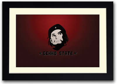 

Gekko Fine Art Print(14 inch X 20 inch, Framed)