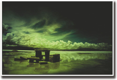 

Lake view Fine Art Print(12 inch X 18 inch, Rolled)