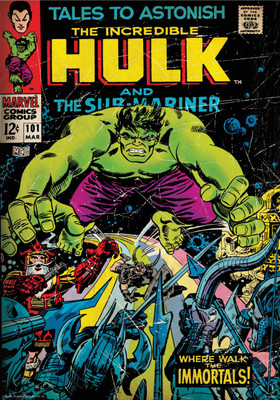 

Tales of Hulk poster (Officially Licensed) Paper Print(18 inch X 12 inch, Rolled)