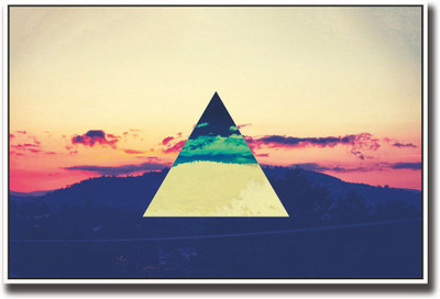 

Pink Floyd prism Fine Art Print(12 inch X 18 inch, Rolled)