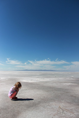 

Child's Love - Alone in the Field Paper Print(12 inch X 18 inch, Stretched)