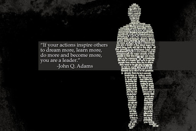 

Oshi - John Adams Motivation Quote Paper Print(12 inch X 18 inch, Stretched)