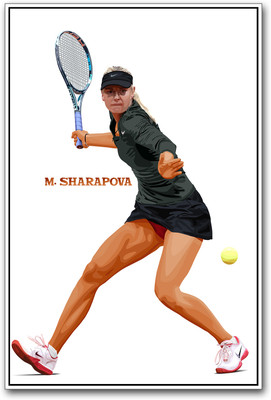 

Maria Sharapova Photographic Paper(18 inch X 12 inch)