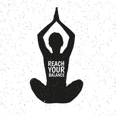 

Reach Your Balance Paper Print(12 inch X 12 inch, Rolled)