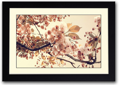 

Beautiful Pink Flowers Fine Art Print(14 inch X 20 inch, Framed)