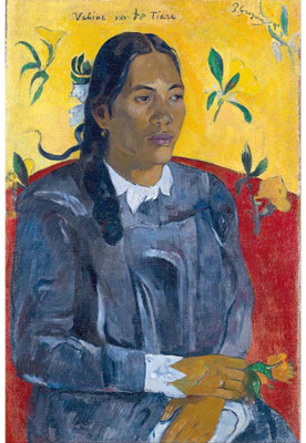 

Tallenge Modern Masters Collection - Tahitian Woman with a Flower by Paul Gauguin - A3 Size Premium Quality Rolled Poster Paper Print(16.5 inch X 11.7 inch, Rolled)