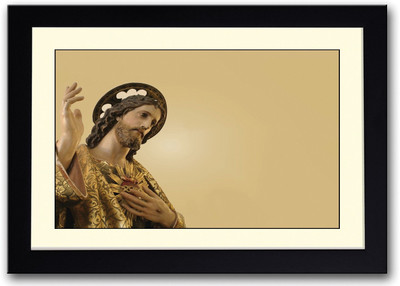 

Jesus Christ Religion Design Fine Art Print(14 inch X 20 inch, Framed)