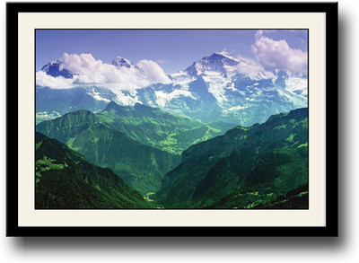 

Alps Switzerland Fine Art Print(10 inch X 14 inch, Framed)