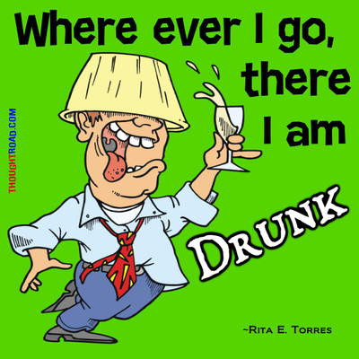 

I Am Drunk Paper Print(12 inch X 12 inch, Rolled)