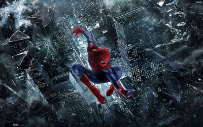 

SPIDERMAN WALLPAPER ON HD WALL FINE ART HD PICTURE Fine Art Print(19 inch X 13 inch, Rolled)