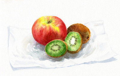 

Art For Kitchen - Art Of Fruits And Their Freshness - Medium Size Rolled Digital Art Print On Photographic Paper(27 inch X 18 inch, Rolled)