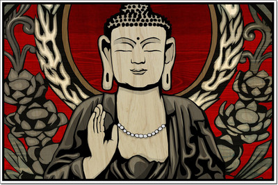 

Posterhouzz Gautam Buddha (Buddhism) Poster Paper Print(12 inch X 18 inch, Rolled)