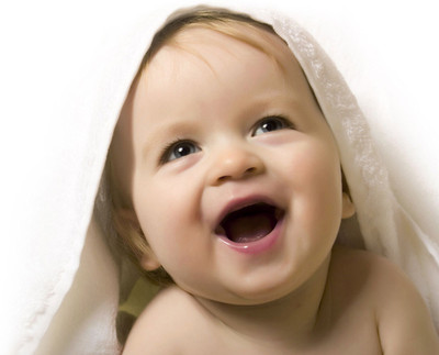 

Child's Love - Smiling Baby Paper Print(12 inch X 18 inch)