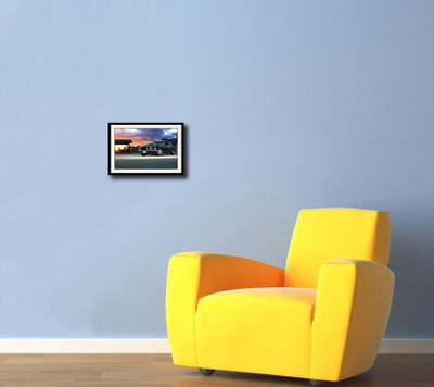 

Black Vintage Car Fine Art Print(10 inch X 14 inch, Framed)