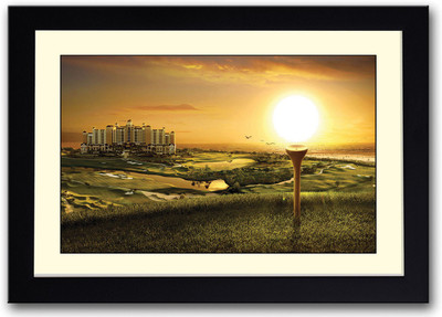 

Golf Fine Art Print(14 inch X 20 inch, Framed)