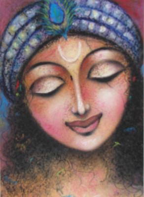 25% OFF on Painting without Frame Canvas Art Krishna-4 Canvas Art(22 inch X 18 inch)