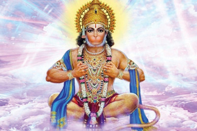 

Posterhouzz Hanuman Poster Fine Art Print(12 inch X 18 inch, Rolled)