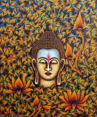 

Posterhouzz Buddha Fine Art Print Poster Fine Art Print(18 inch X 12 inch, Rolled)