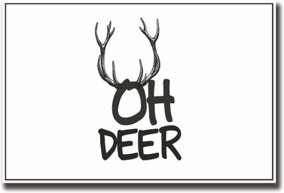 

Oh Deer art Fine Art Print(12 inch X 18 inch, Rolled)