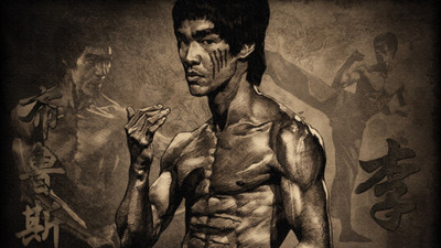 

Athah Poster Bruce Lee Paper Print(12 inch X 18 inch, Rolled)
