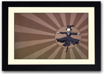 

Scarecrow Design Fine Art Print(14 inch X 20 inch, Framed)