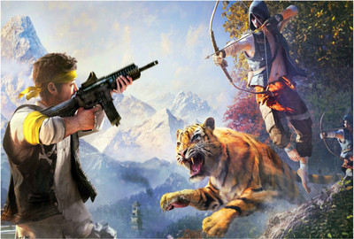 

Far Cry Tiger Paper Print(13 inch X 19 inch, Rolled)