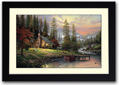 

Artistic painting Fine Art Print(14 inch X 20 inch, Framed)