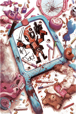 

Deadpool No.1 Dad (Officially Licensed) poster Paper Print(36 inch X 24 inch, Rolled)