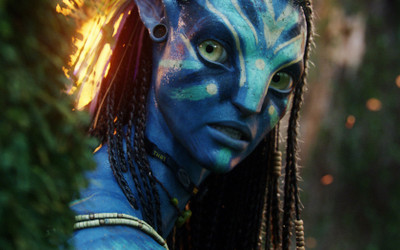 

Neytiri Beautiful Warrior in Avatar ON FINE ART PAPER HD QUALITY WALLPAPER POSTER Fine Art Print(19 inch X 13 inch, Rolled)