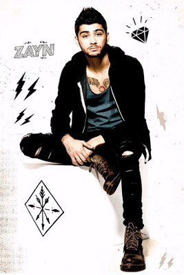 

Posterhouzz One Direction - Zayn Poster Fine Art Print(18 inch X 12 inch, Rolled)