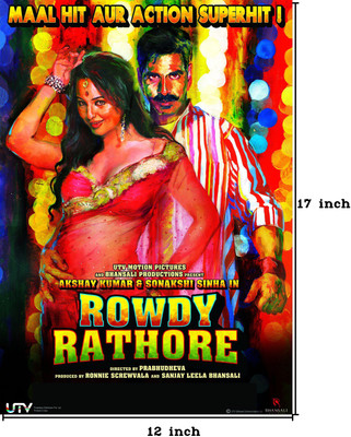 

Rowdy Rathore Paper Print(17 inch X 12 inch, Rolled)