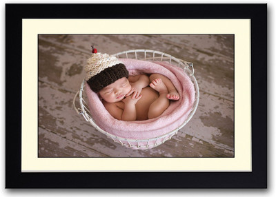 

Super Cute Little Newborn Fine Art Print(14 inch X 20 inch, Framed)