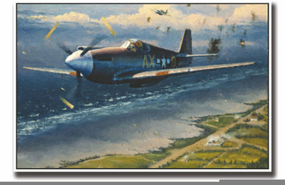 

Posterhouzz Artistic fighter plane Fine Art Print(12 inch X 18 inch, Rolled)