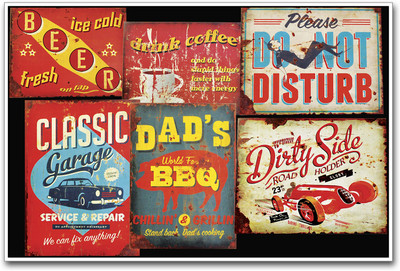 Vintage Signs Photographic Paper(12 inch X 18 inch) Vintage Signs Photographic Paper(12 inch X 18 inch)