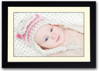 

Baby With Hat Smiling Fine Art Print(14 inch X 20 inch, Framed)